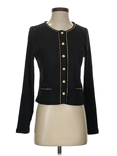 Pre-owned Jcrew Cardigan Sweater In Black