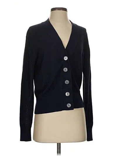 Pre-owned Jcrew Cardigan Sweater In Black