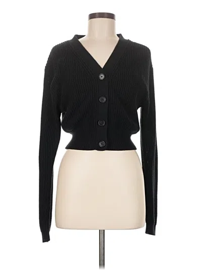 Pre-owned Jcrew Cardigan Sweater In Black