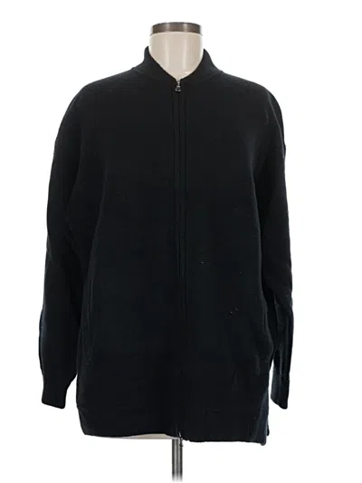 Pre-owned Jcrew Cardigan Sweater In Black