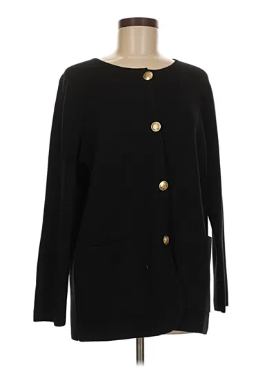 Pre-owned Jcrew Cardigan Sweater In Black