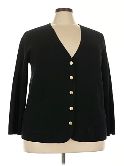 Pre-owned Jcrew Cardigan Sweater In Black
