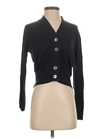Pre-owned Jcrew Cardigan Sweater In Black