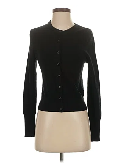 Pre-owned Jcrew Cardigan Sweater In Black