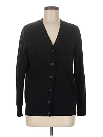 Pre-owned Jcrew Cardigan Sweater In Black