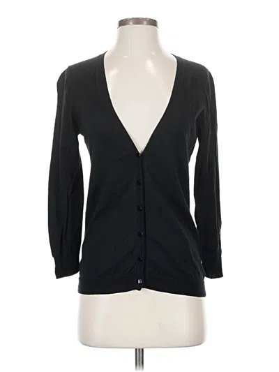 Pre-owned Jcrew Cardigan Sweater In Black