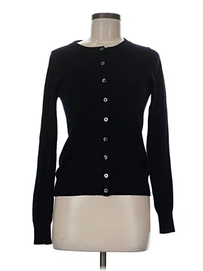 Pre-owned Jcrew Cardigan Sweater In Black