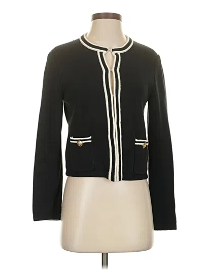 Pre-owned Jcrew Cardigan Sweater In Black
