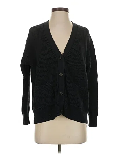 Pre-owned Jcrew Cardigan Sweater In Black