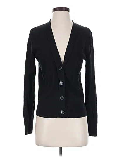Pre-owned Jcrew Cardigan Sweater In Black