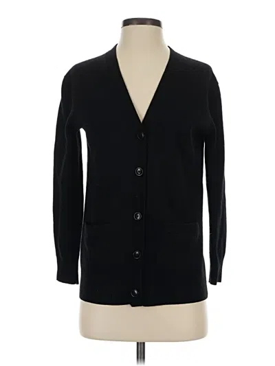 Pre-owned Jcrew Cardigan Sweater In Black