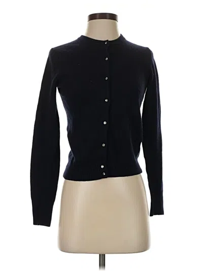 Pre-owned Jcrew Cardigan Sweater In Black