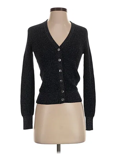 Pre-owned Jcrew Cardigan Sweater In Black