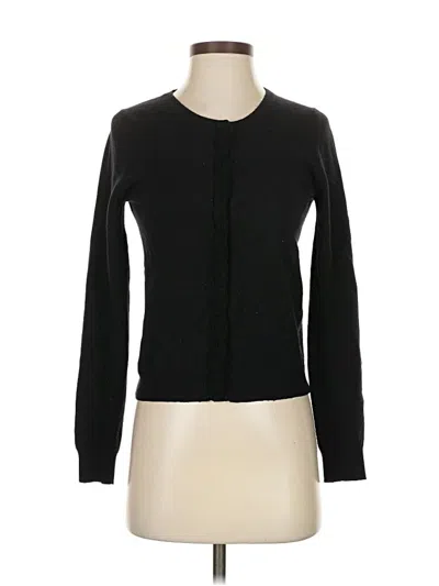 Pre-owned Jcrew Cardigan Sweater In Black
