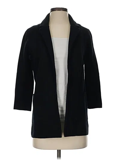 Pre-owned Jcrew Cardigan Sweater In Black