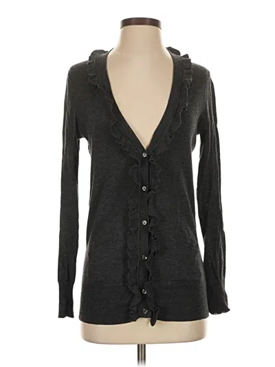 Pre-owned Jcrew Cardigan Sweater In Black