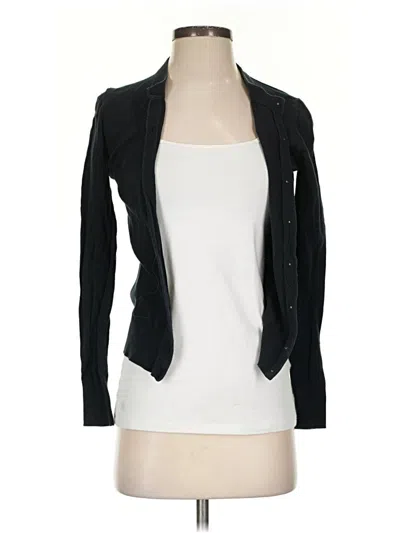 Pre-owned Jcrew Cardigan Sweater In Black