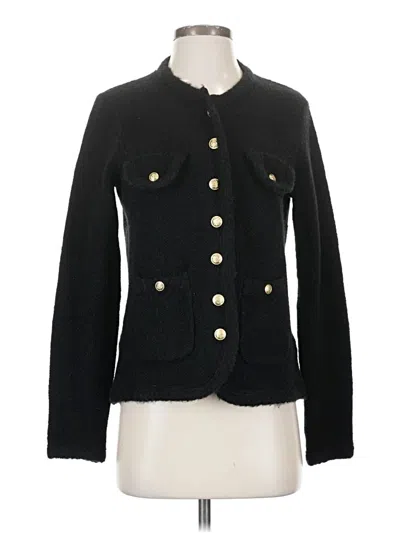 Pre-owned Jcrew Cardigan Sweater In Black