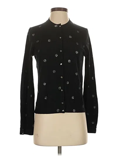 Pre-owned Jcrew Cardigan Sweater In Black