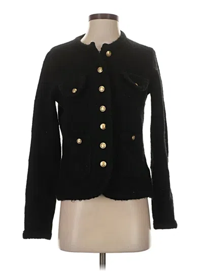 Pre-owned Jcrew Cardigan Sweater In Black