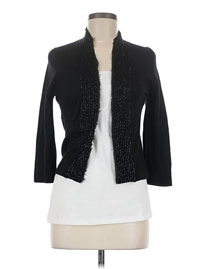 Pre-owned Jcrew Cardigan Sweater In Black
