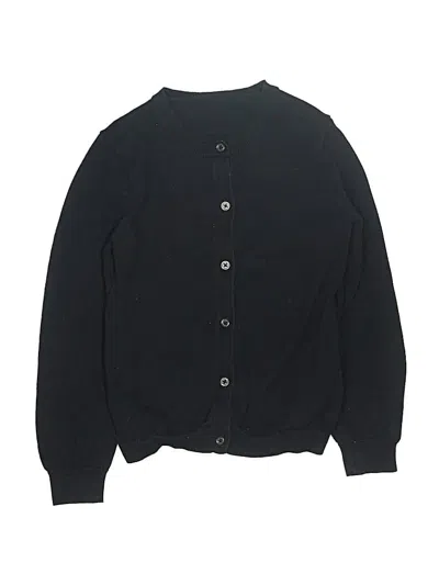 Pre-owned Jcrew Kids' Cardigan Sweater In Black