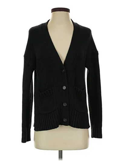 Pre-owned Jcrew Cardigan Sweater In Black