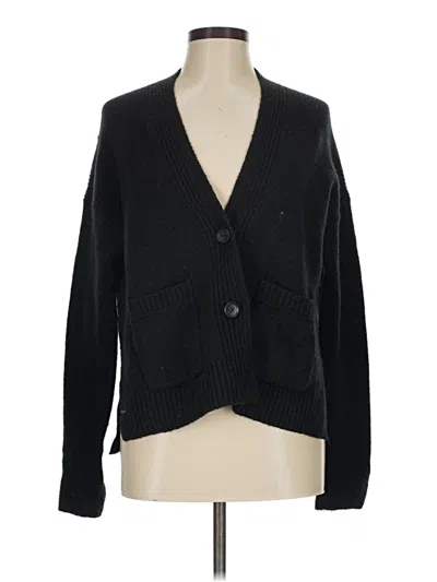 Pre-owned Jcrew Cardigan Sweater In Black