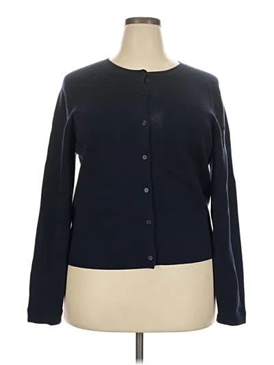 Pre-owned Jcrew Cardigan Sweater In Black