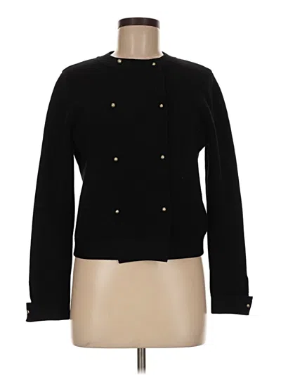 Pre-owned Jcrew Cardigan Sweater In Black