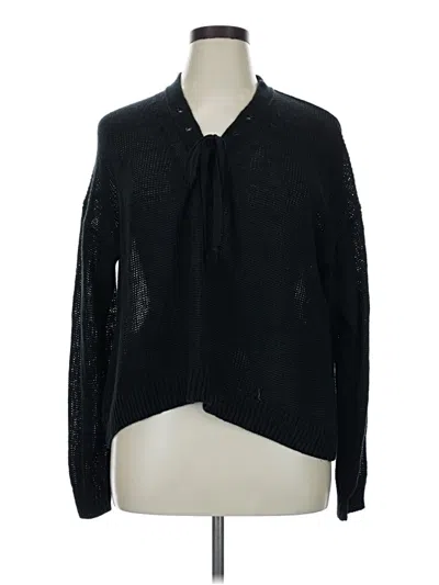 Pre-owned Jcrew Cardigan Sweater In Black