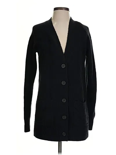Pre-owned Jcrew Cardigan Sweater In Black