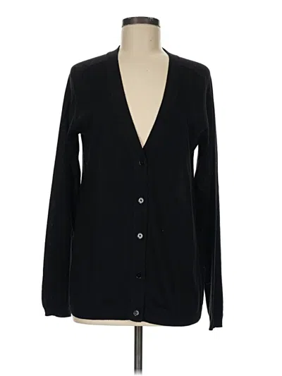 Pre-owned Jcrew Cardigan Sweater In Black