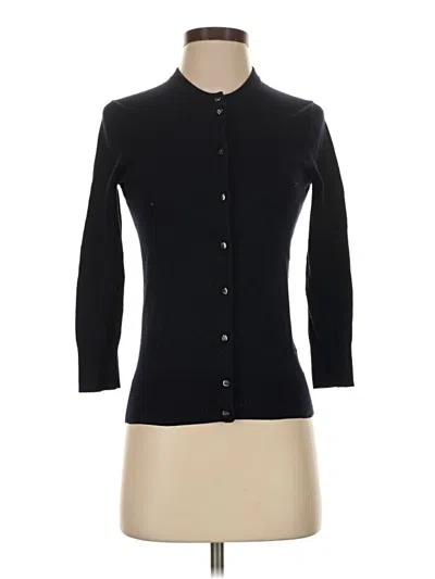 Pre-owned Jcrew Cardigan Sweater In Black