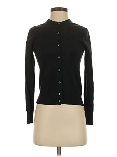 Pre-owned Jcrew Cardigan Sweater In Black