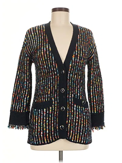 Pre-owned Jcrew Cardigan Sweater In Black