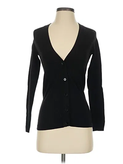 Pre-owned Jcrew Cardigan Sweater In Black