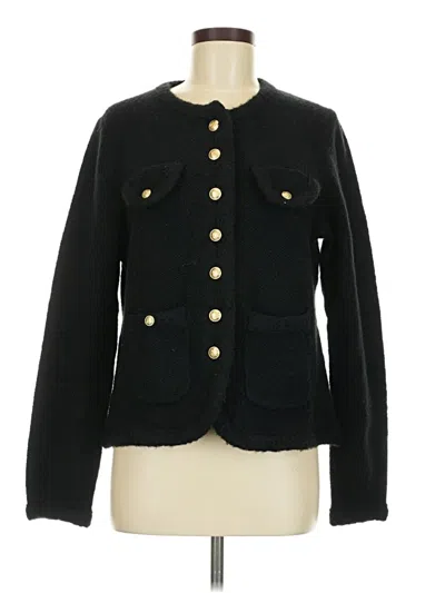 Pre-owned Jcrew Cardigan Sweater In Black