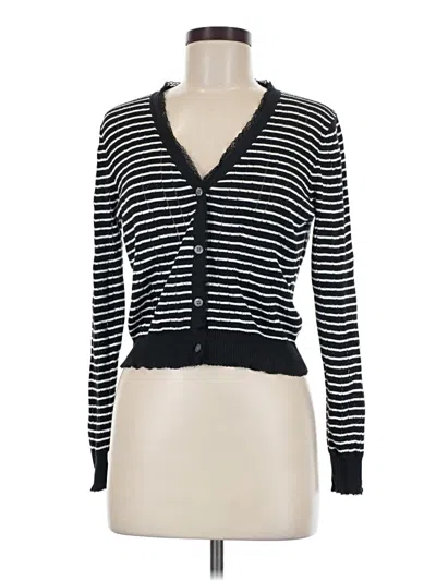 Pre-owned Jcrew Cardigan Sweater In Black