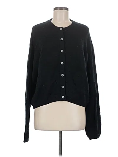 Pre-owned Jcrew Cardigan Sweater In Black