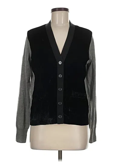 Pre-owned Jcrew Cardigan Sweater In Black