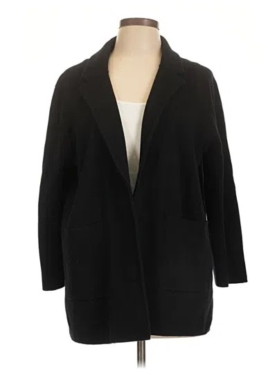 Pre-owned Jcrew Cardigan Sweater In Black