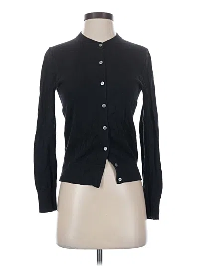 Pre-owned Jcrew Cardigan Sweater In Black
