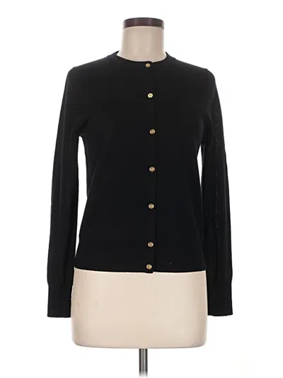 Pre-owned Jcrew Cardigan Sweater In Black