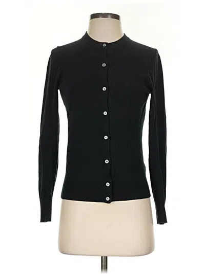 Pre-owned Jcrew Cardigan Sweater In Black