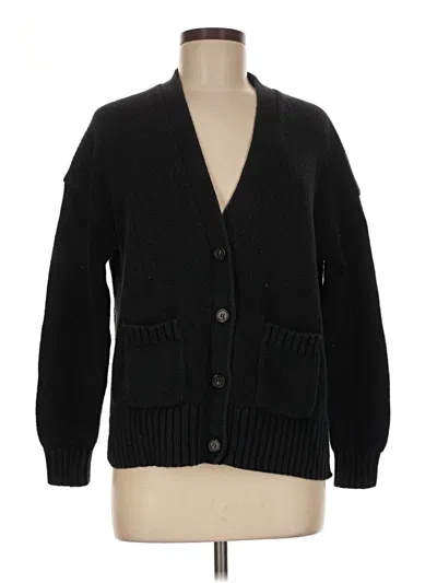 Pre-owned Jcrew Cardigan Sweater In Black