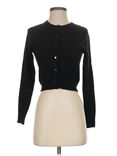 Pre-owned Jcrew Cardigan Sweater In Black