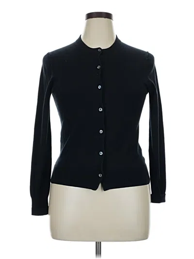 Pre-owned Jcrew Cardigan Sweater In Black