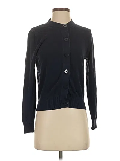 Pre-owned Jcrew Cardigan Sweater In Black
