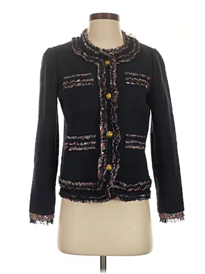 Pre-owned Jcrew Cardigan Sweater In Black